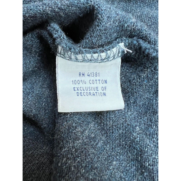 Polo Ralph Lauren Men's XL Navy Blue 1/4 Button Long Sleeve Cotton Shirt - Picture 6 of 7